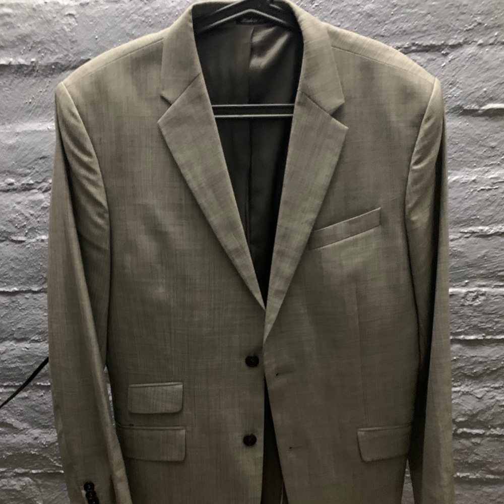 H&M 40R Grey suit coat